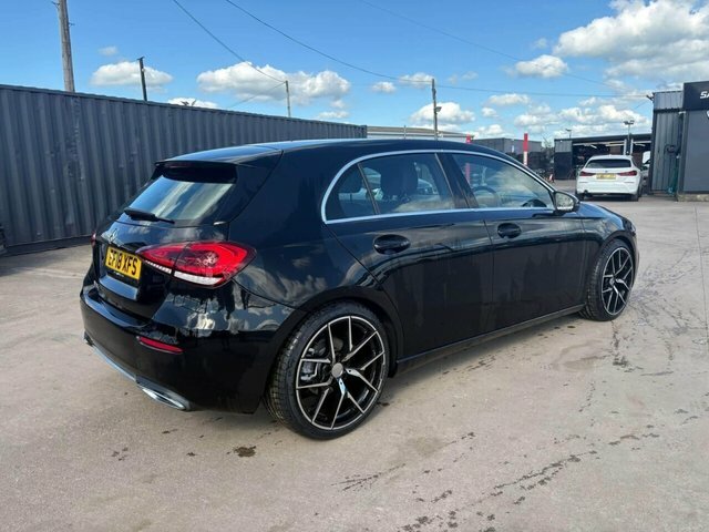 Mercedes-Benz A Class A180d Sport Hatchback EF18XFS Black #3