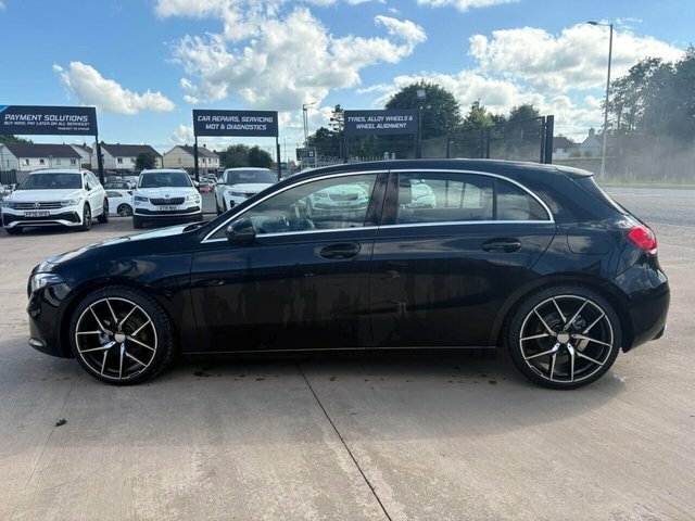 Mercedes-Benz A Class A180d Sport Hatchback EF18XFS Black #6