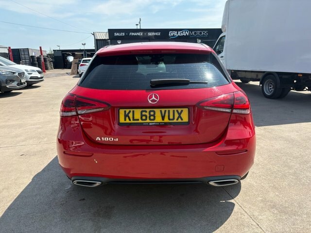 Mercedes-Benz A Class A180d Sport Hatchback DIL563 Red #4