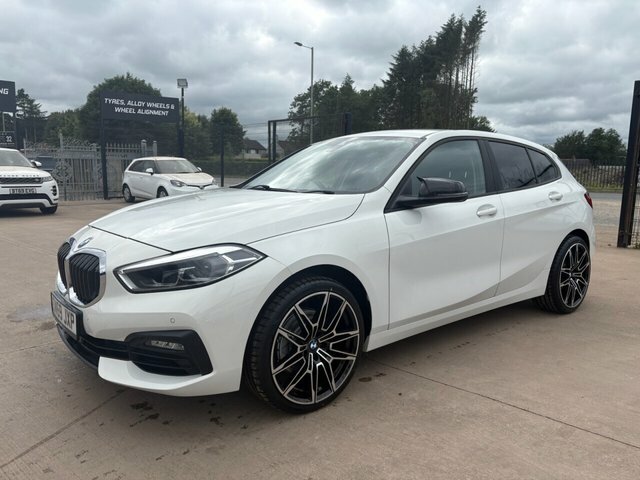 BMW 1 Series 116D Se Hatchback OW69JXP White #6