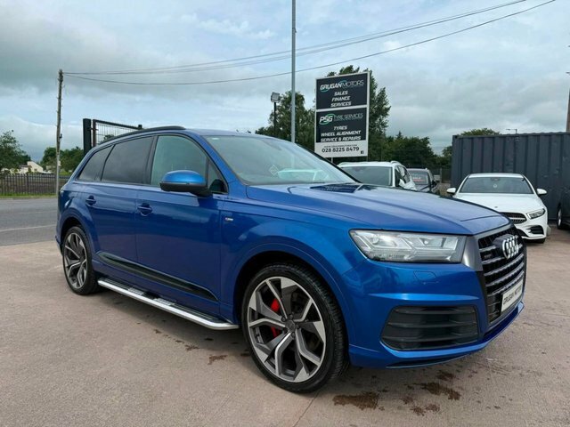 Audi Q7 Tdi V6 S Line Blue