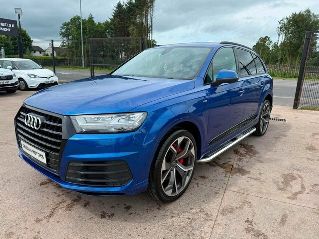 Audi Q7 Tdi V6 S Line Blue #5