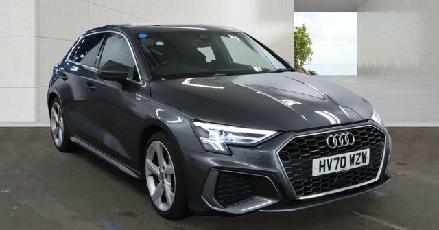 Audi A3 Saloon 1.5 Tfsi Cod 35 Black Edition S Tronic Euro Grey #2