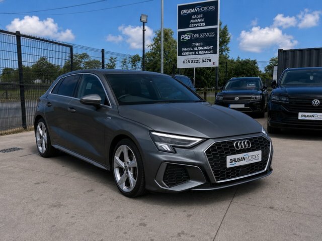 Audi A3 Saloon 1.5 Tfsi Cod 35 Black Edition S Tronic Euro Grey #1