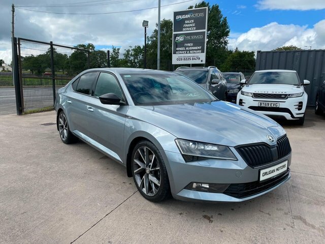 Skoda Superb Tdi Sportline Hatchback Grey