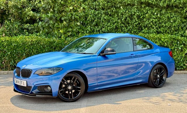 BMW 2 Series Coupe SW14EFA Blue #2
