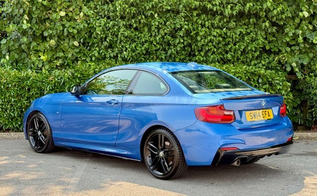 BMW 2 Series Coupe SW14EFA Blue #3