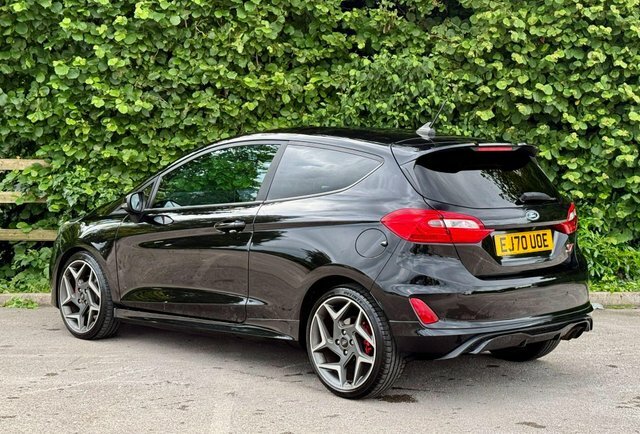 Ford Fiesta Hatchback EJ70UOE Black #3