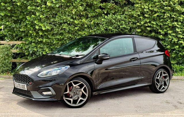 Ford Fiesta Hatchback EJ70UOE Black #2