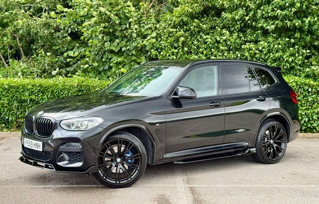 BMW X3 Xdrive20d M Sport Black #2