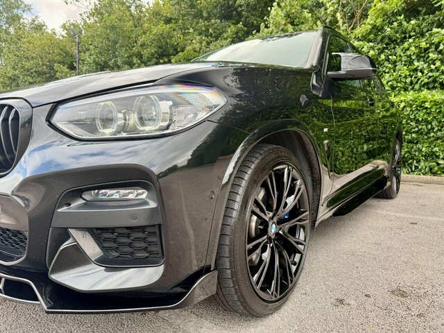 BMW X3 Xdrive20d M Sport Black #5