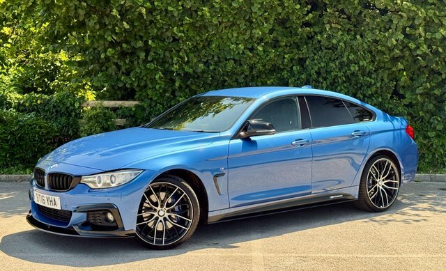 BMW 4 Series Gran Coupe Hatchback Blue #2