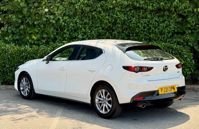 Mazda 3 Hatchback White #3