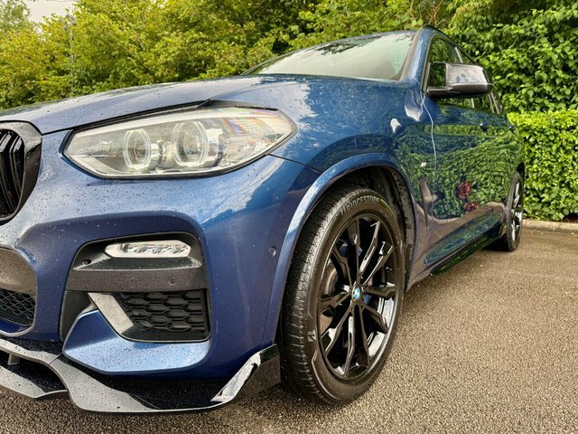 BMW X3 Xdrive30d M Sport Blue #5