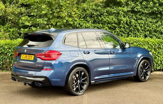 BMW X3 Xdrive30d M Sport Blue #4