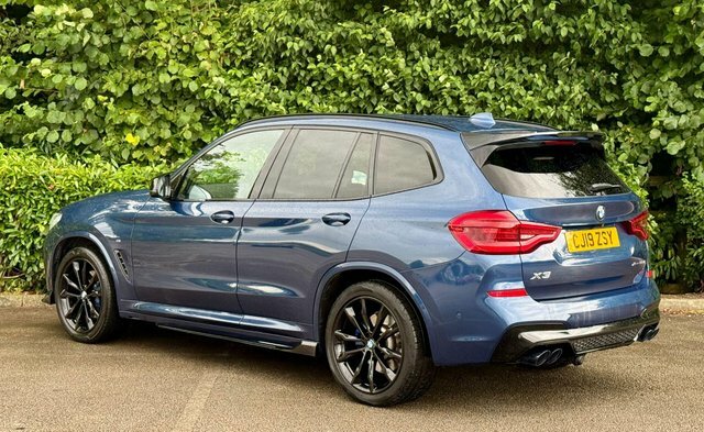 BMW X3 Xdrive30d M Sport Blue #3