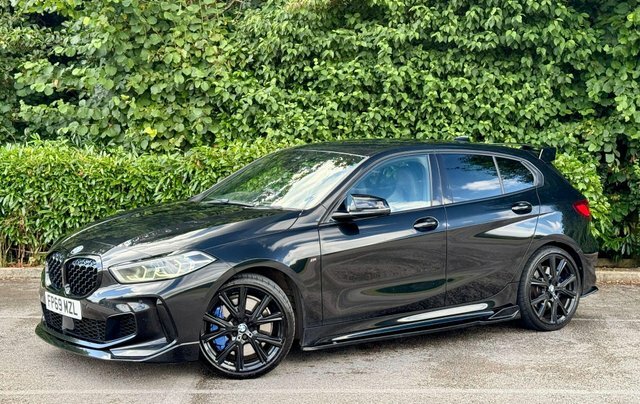 BMW 1 Series M135i Xdrive Black #2