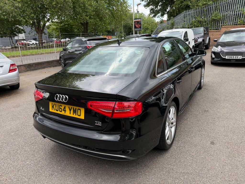 Audi A4 2.0 Tdi S Line Quattro Euro 5 S S KU64YMO Black #3