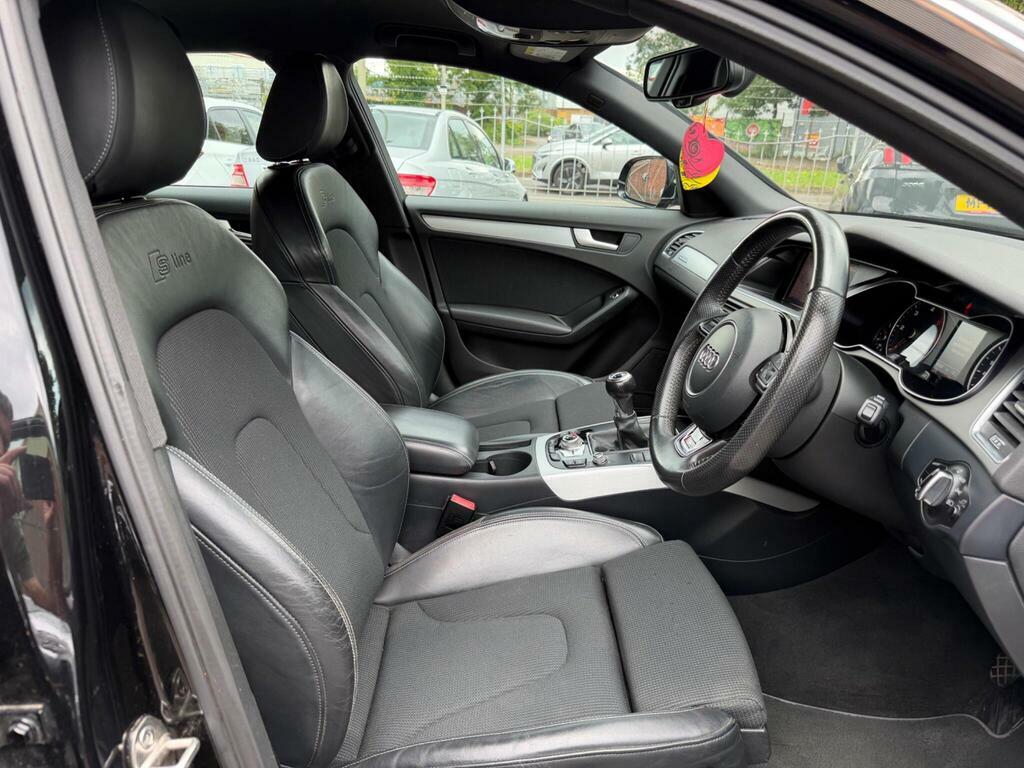 Audi A4 2.0 Tdi S Line Quattro Euro 5 S S KU64YMO Black #6