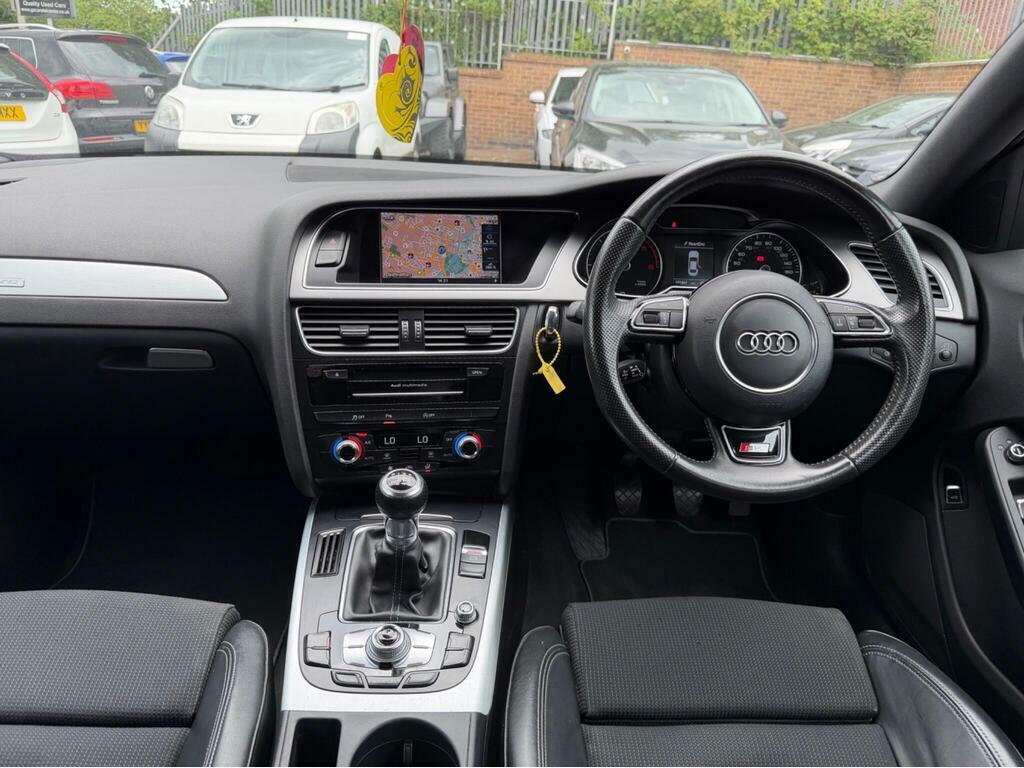 Audi A4 2.0 Tdi S Line Quattro Euro 5 S S KU64YMO Black #4