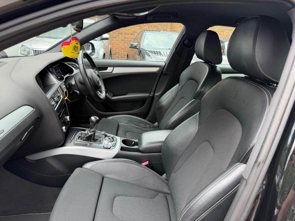 Audi A4 2.0 Tdi S Line Quattro Euro 5 S S KU64YMO Black #5