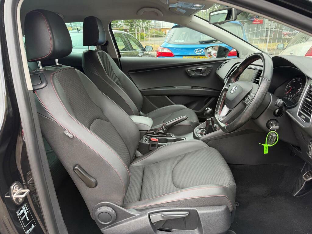 Seat Leon 2.0 Tdi Fr Sport Coupe Euro 6 S S Black #6