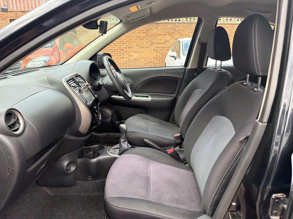 Nissan Micra 1.2 Tekna Euro 5 Black #5