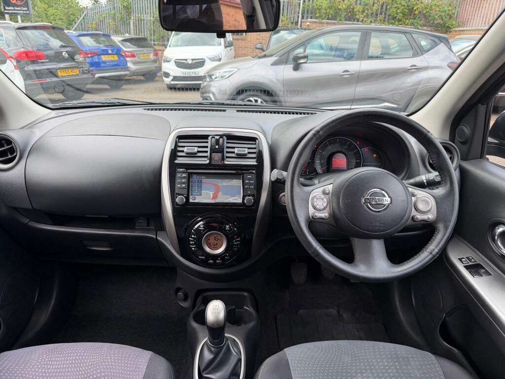 Nissan Micra 1.2 Tekna Euro 5 Black #4