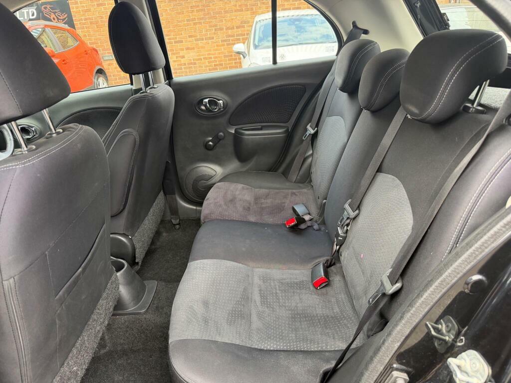 Nissan Micra Acenta Black #7