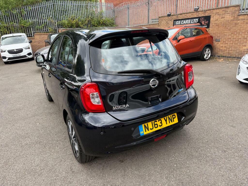 Nissan Micra Acenta Black #12