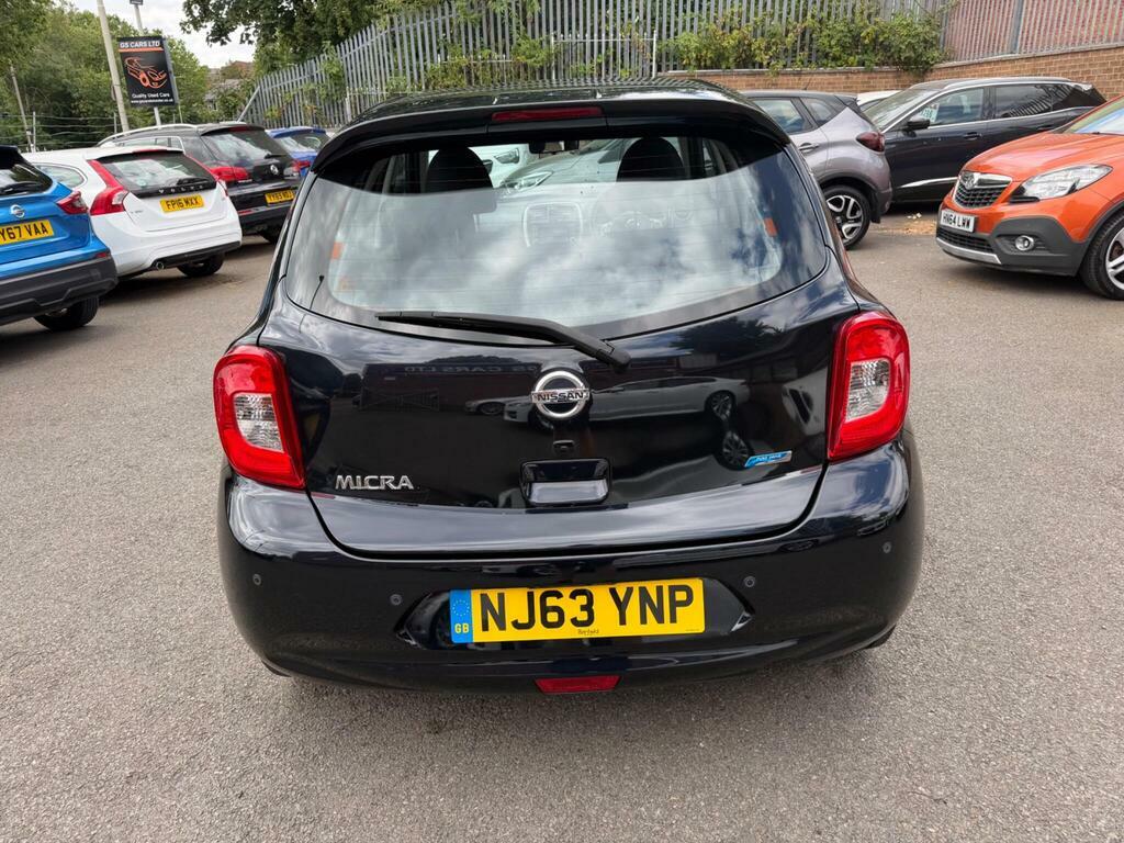 Nissan Micra Acenta Black #11