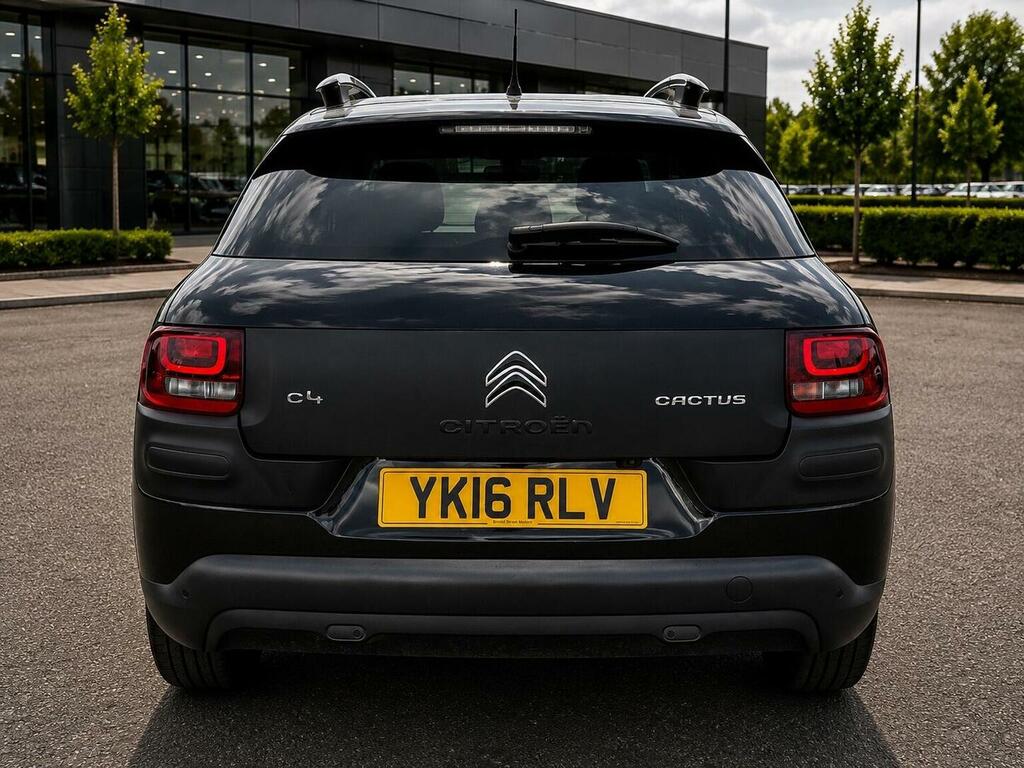 Citroen C4 Cactus Hatchback 1.2 Puretech Flair Euro 6 Ss 201 Black #5