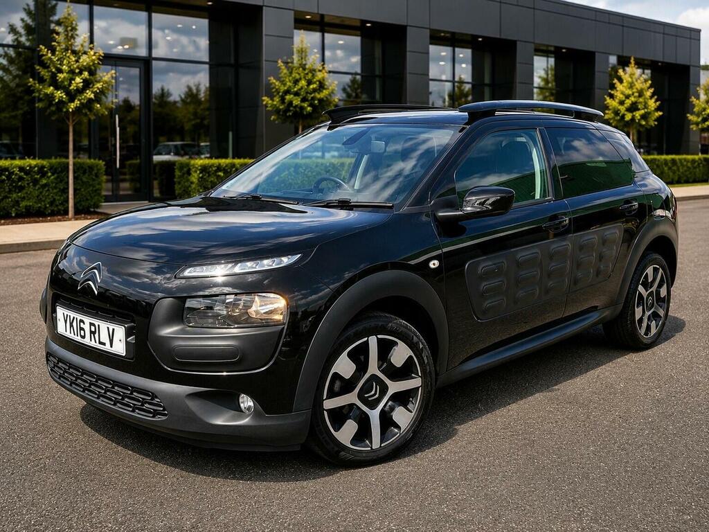 Citroen C4 Cactus Hatchback 1.2 Puretech Flair Euro 6 Ss 201 Black