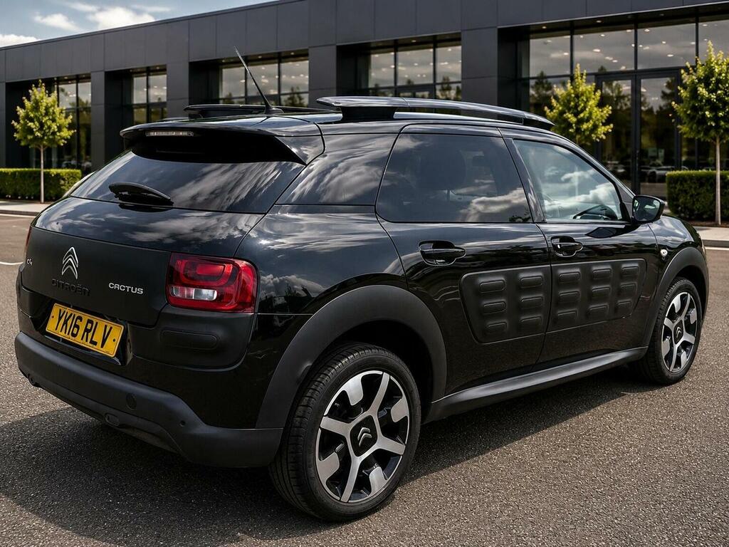 Citroen C4 Cactus Hatchback 1.2 Puretech Flair Euro 6 Ss 201 Black #6