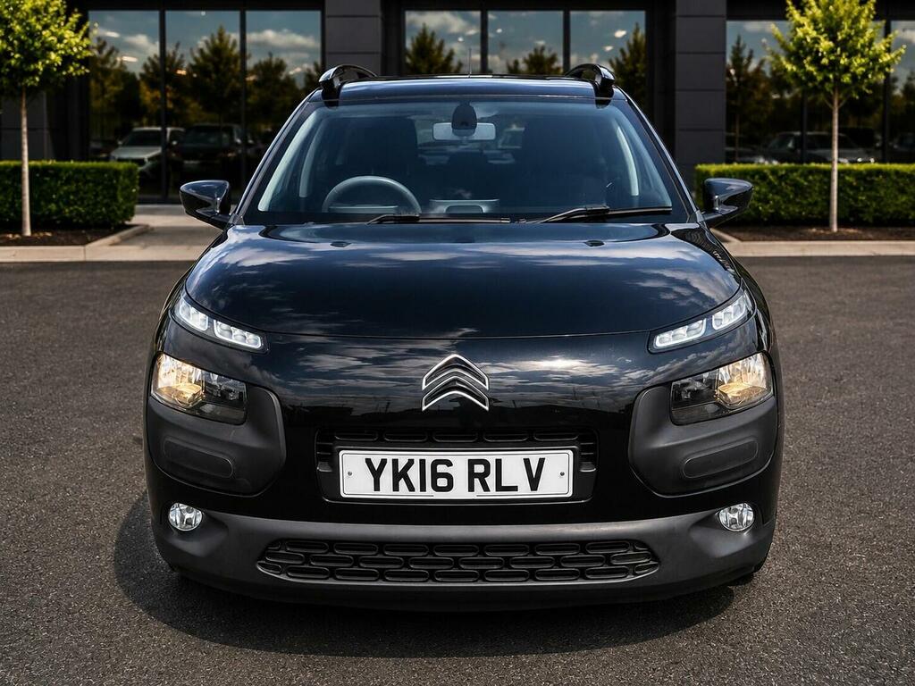 Citroen C4 Cactus Hatchback 1.2 Puretech Flair Euro 6 Ss 201 Black #2