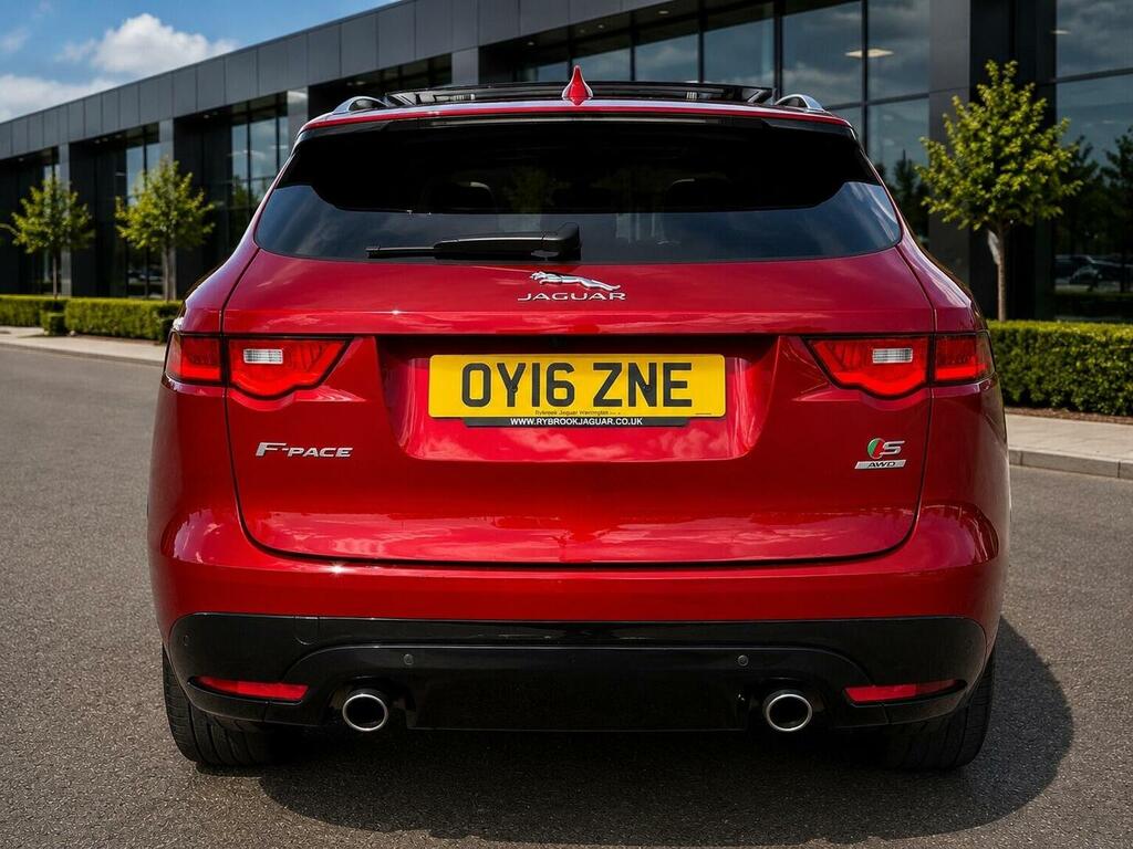 Jaguar F-Pace 3.0 D300 V6 S Awd Euro 6 Ss Red #6