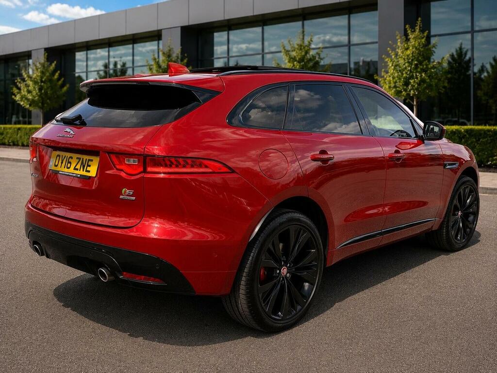 Jaguar F-Pace 3.0 D300 V6 S Awd Euro 6 Ss Red #5
