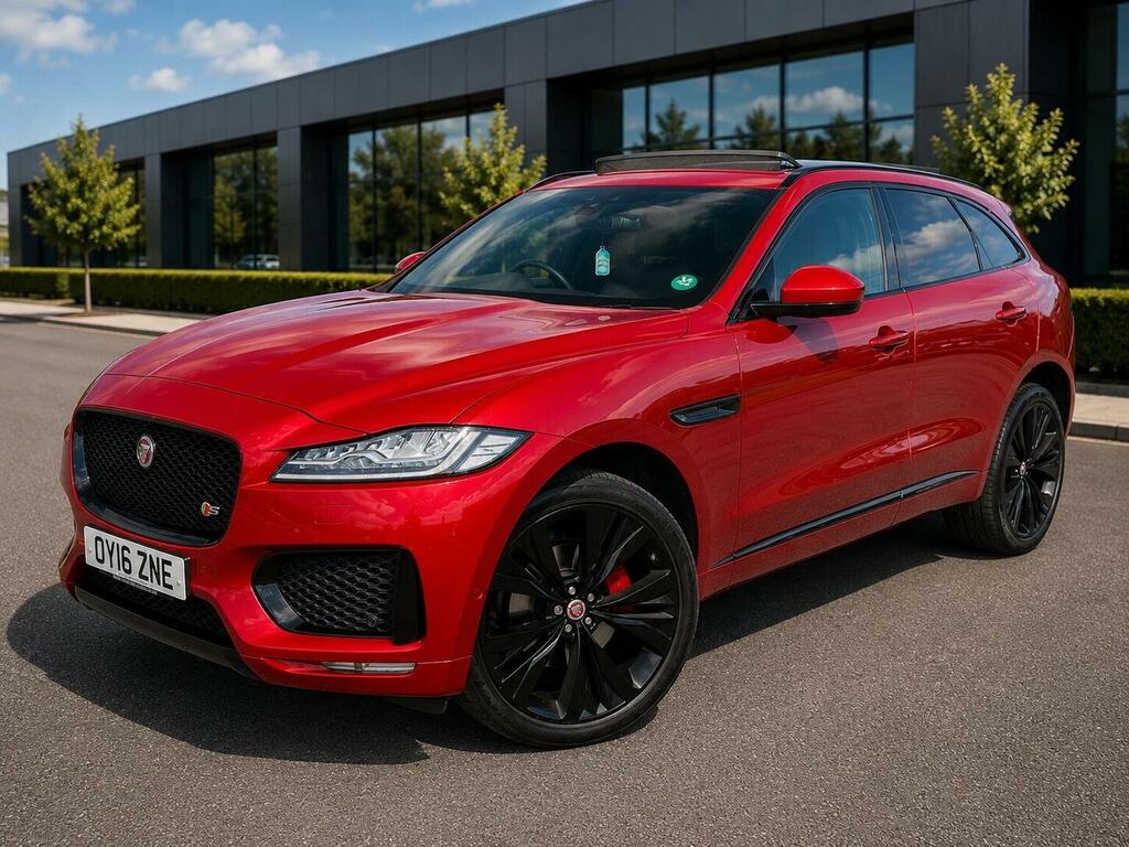 Jaguar F-Pace 3.0 D300 V6 S Awd Euro 6 Ss Red