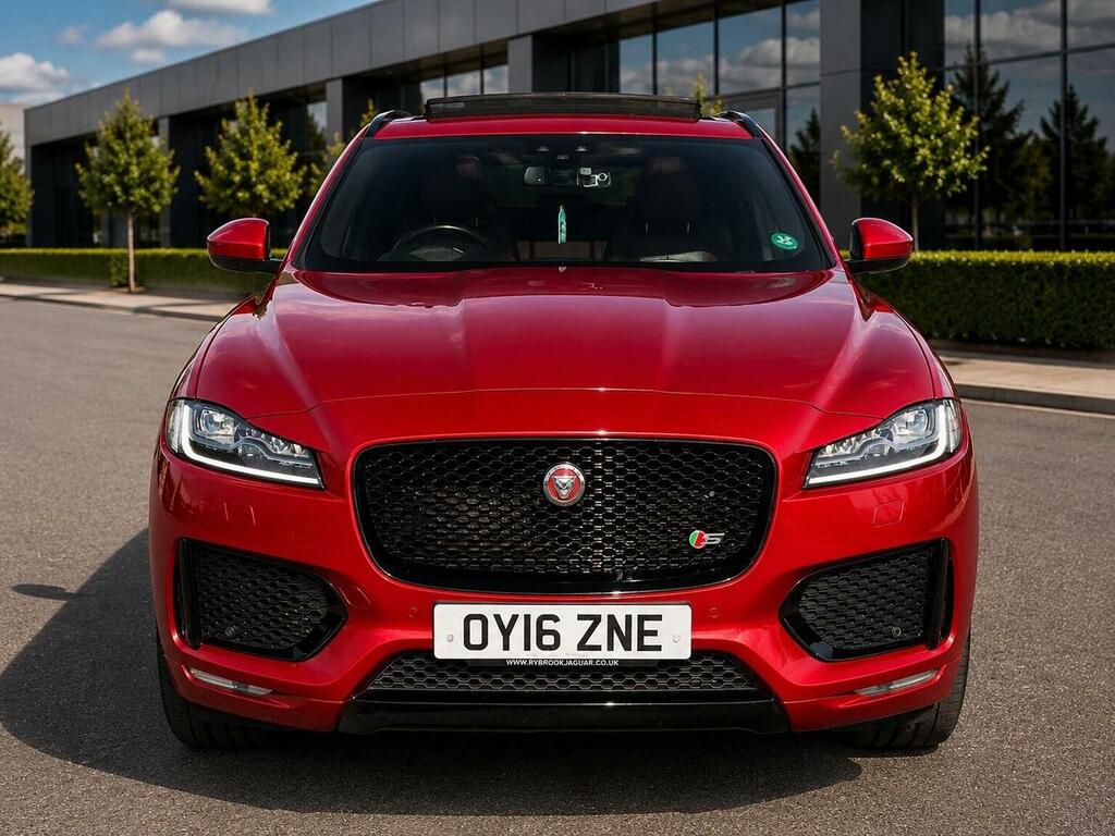 Jaguar F-Pace 3.0 D300 V6 S Awd Euro 6 Ss Red #2