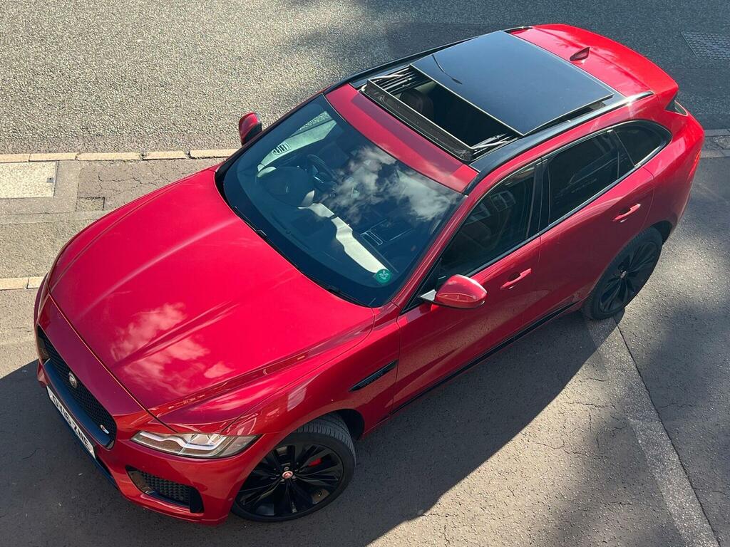 Jaguar F-Pace 3.0 D300 V6 S Awd Euro 6 Ss Red #4