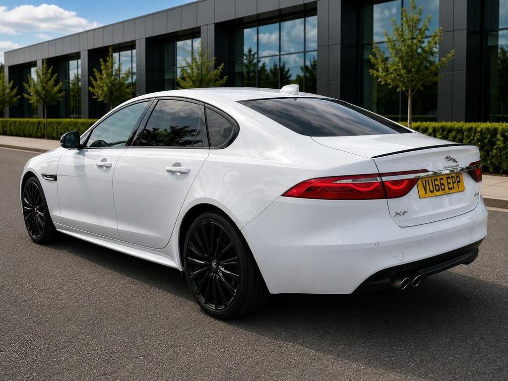 Jaguar XF 2.0D R-sport Euro 6 Ss White #6