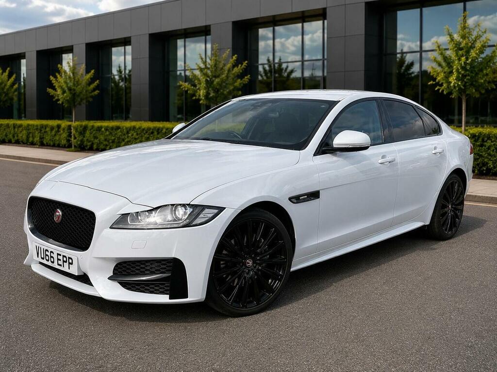 Jaguar XF 2.0D R-sport Euro 6 Ss White