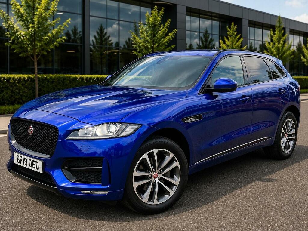 Jaguar F-Pace Suv 2.0 D180 R-sport Awd Euro 6 Ss 20 Blue