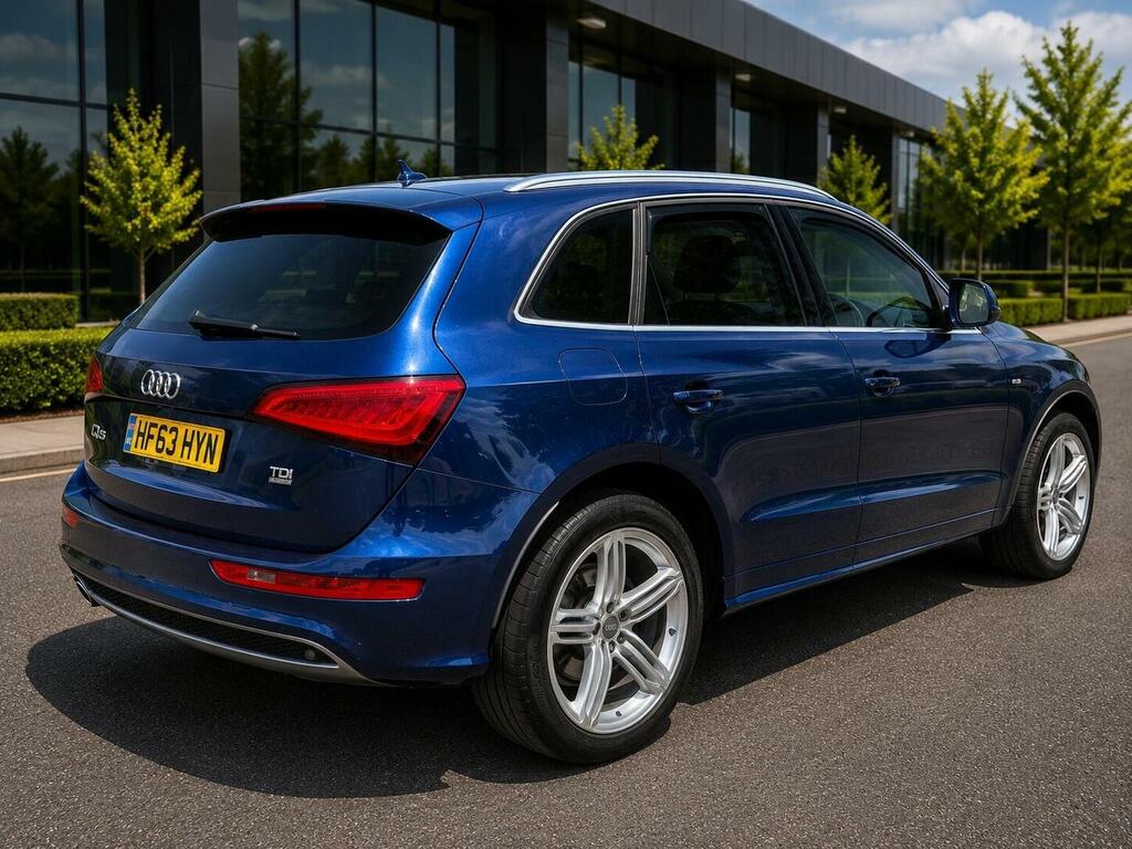Audi Q5 2.0 Tdi S Line Plus S Tronic Quattro Euro 5 Ss Blue #4