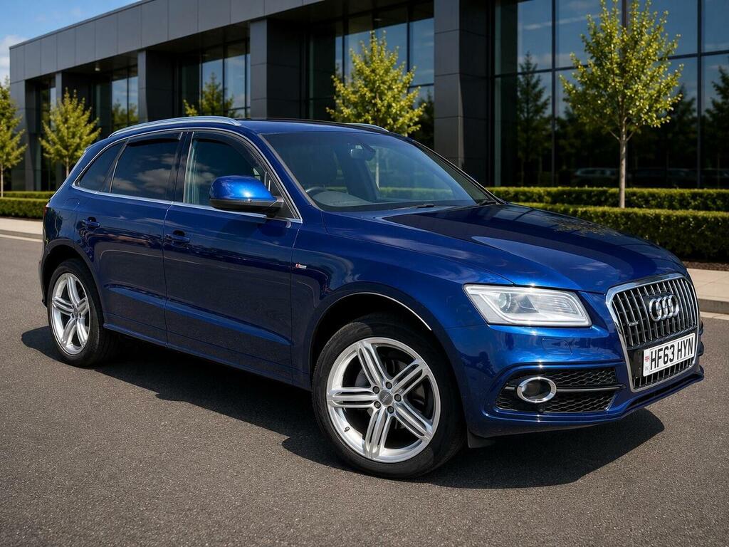 Audi Q5 2.0 Tdi S Line Plus S Tronic Quattro Euro 5 Ss Blue #3