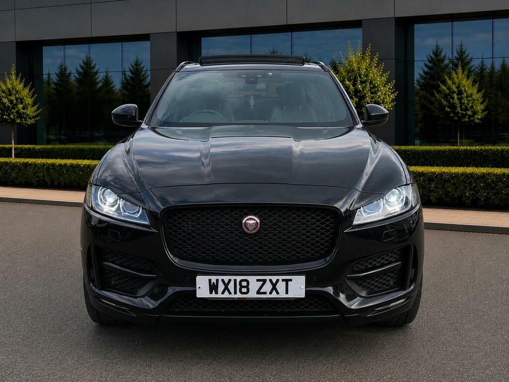 Jaguar F-Pace 2.0 D240 R-sport Awd Euro 6 Ss Black #2