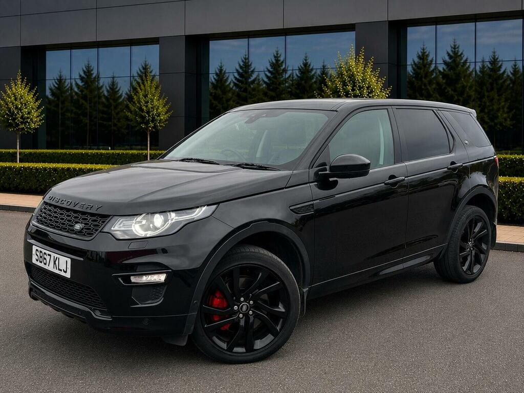 Land Rover Discovery Sport Suv 2.0 Sd4 Hse Dynamic Lux 4Wd Euro 6 Ss Black
