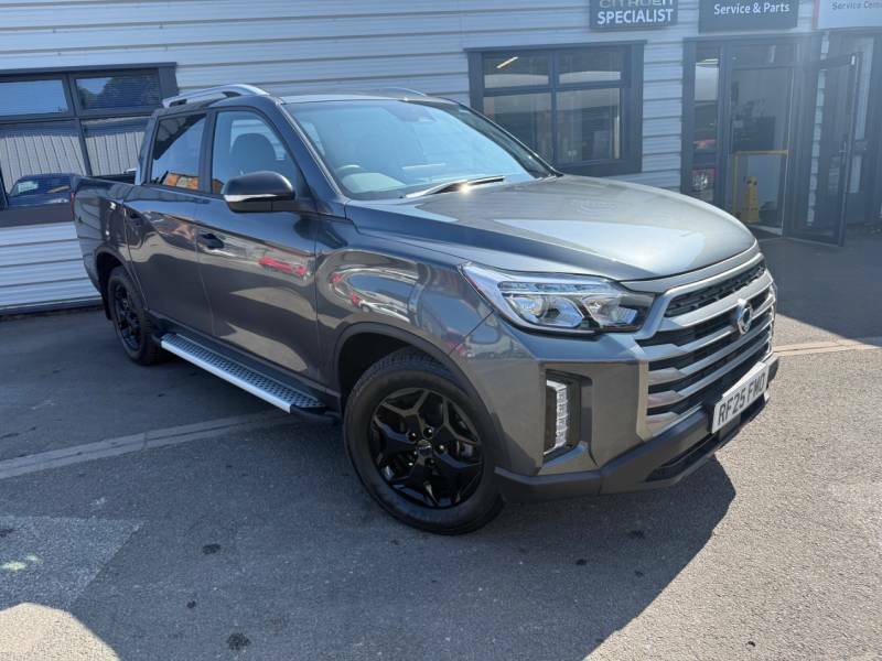SsangYong Musso 2.2 Double Cab Pick Up Saracen Grey