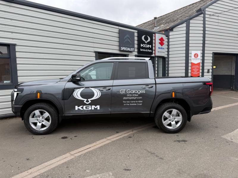 SsangYong Musso 2.2 Double Cab Pick Up Rhino Grey #3