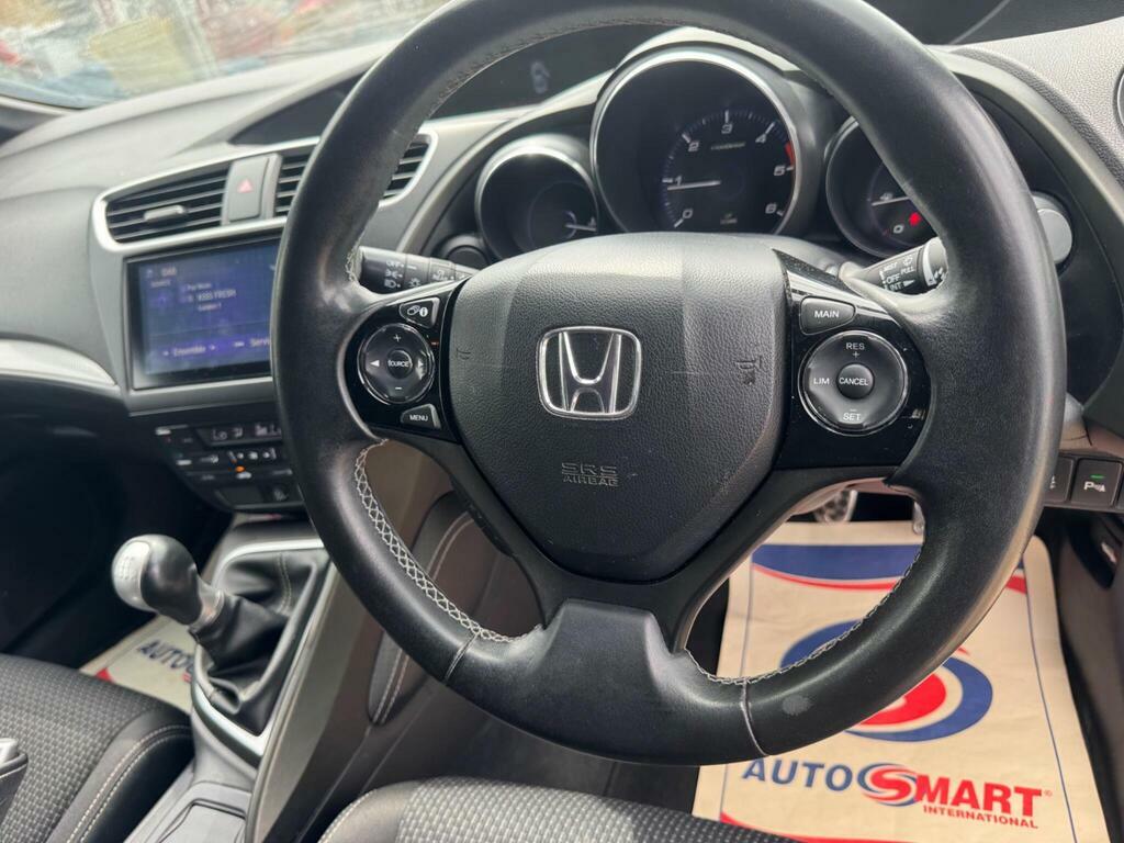Honda Civic 1.6 I-dtec Sport Hatchback Euro White #51